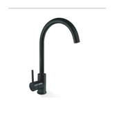 Linkware Elle Project Gooseneck Sink Mixer - Matte Black